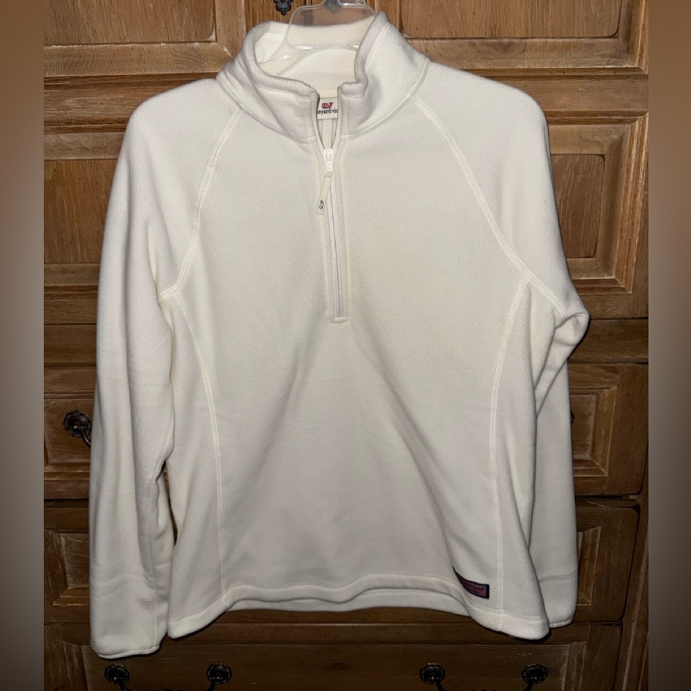 Vineyard Vines White Quarterzip